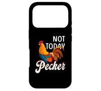 Pas comme Aujourd'hui Pecker Chicken Lover Farmer Crazy ChickenLady Coque pour iPhone 17 Pro