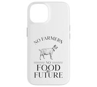 Pas d'agriculteurs, Pas de Nourriture, Pas d'avenir (Goat Graphic) Coque pour iPhone 14