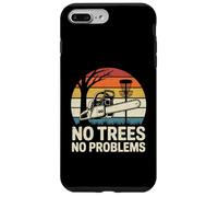 Pas d'arbres, Pas de problèmes Funny Disc Golf Coque pour iPhone 7 Plus/8 Plus