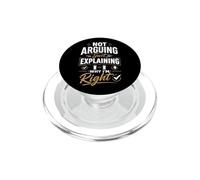 Pas D'Argument Expliquant Pourquoi J'Ai Raison PopSockets PopGrip pour MagSafe
