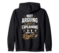Pas D'Argument Expliquant Pourquoi J'Ai Raison Sweat à Capuche