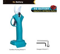 Pas de batterie - Sécateur électrique sans fil sans balais pour Makita, sécateur de bonsaï, coupe-branches d'