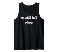 Pas de bavardage s'il Vous plaît Débardeur