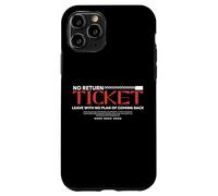 Pas de Billet Aller-Retour - Urban Typography Streetwear Coque pour iPhone 11 Pro