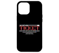 Pas de Billet Aller-Retour - Urban Typography Streetwear Coque pour iPhone 12 Pro Max