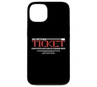 Pas de Billet Aller-Retour - Urban Typography Streetwear Coque pour iPhone 13