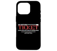 Pas de Billet Aller-Retour - Urban Typography Streetwear Coque pour iPhone 16 Pro