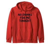 Pas de Boissons pour Moi ce Soir, White Lie Party, drôle et Sarcastique Sweat à Capuche