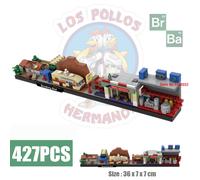 Pas De Boîte De Coute Au Dés - Bloc De Construction En Brique, Jouet Technique, Pour Le Drame Américain, Breaking Bad Los Pollos Potter, Blanc, Pinkman, Laboratoire De Cuisine, Rv, Ville, Horizon