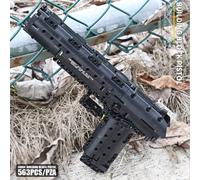 Pas De Boîte Originale - Pistolet À Balles Black Desert Eagle, Jouet Créatif, Blocs De Construction Technique, Briques, Modèle De Jouets, Cadeau