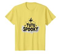 Pas de Boo-Ree : Costume Tutu Spooky pour Halloween T-Shirt, Enfant, Citron, 3 Ans