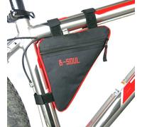 Pas De Bouteille Rouge - Pochette De Vélo Triangulaire Étanche, Pochette Pour Bouteille D'eau, Sacs De Cadre Avant De Bicyclette, Pochette De Selle, Accessoires De Cyclisme Vtt Rr7349