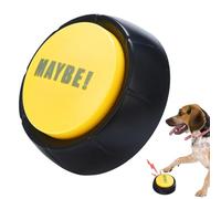 Pas de bouton avec son, kit de réponse 4 pièces « Oui, pas de boutons », drôle, malheureusement, peut-être, touches de buzzer, touches sonores, son interactif, jeu d'accessoires pour parler aux chiens