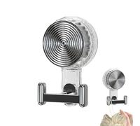 Pas de butées de perçage - 10 x 5,8 cm Heavy Dut Cup - Porte-serviettes étanche - Support mural réutilisable | Étagère d'organisation de salle de bain pour portes en verre de douche, cuisine, bureau