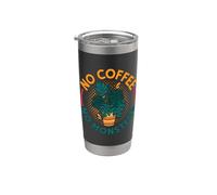 Pas de café Pas de jardin Philodendron Coffee Lover Monstera Lover Gobelet isotherme en acier inoxydable double paroi