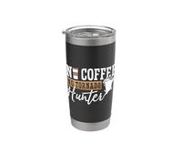 Pas de café, pas de tornade, météorologie, amateur de café, Tornado Hunter Gobelet isotherme en acier inoxydable double paroi