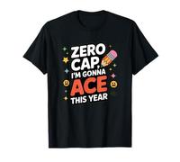 Pas de Casquette, Je Vais réussir Cette année, rentrée des Classes, Gen Z Alpha T-Shirt
