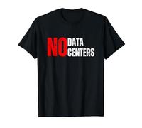 Pas de centres de données T-Shirt Graphique avec Valeur, Homme, Noir, XL