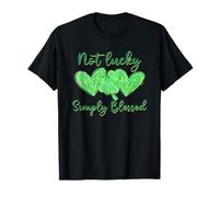 Pas de chance, tout simplement béni, trèfle de la Saint-Patrick T-Shirt