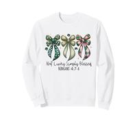 Pas de Chance : Une Foi remplie de bienheureux Romains 4 7 8 Saint Patrick Sweatshirt