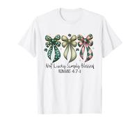 Pas de Chance : Une Foi remplie de bienheureux Romains 4 7 8 Saint Patrick T-Shirt