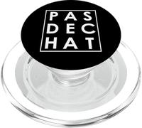 Pas De Chat Ballet Danser Typographie Art PopSockets PopGrip pour MagSafe