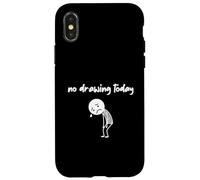 Pas de Dessin Aujourd'hui, Design drôle pour Les Coque pour iPhone X/XS