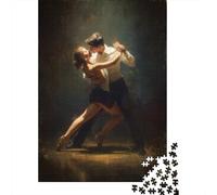 Pas de Deux Puzzle Une Paire Puzzles en Bois 1000 Pièces Puzzles pour Adultes Jeu Éducatif Jouet Défi 1000pcs (75x50cm)