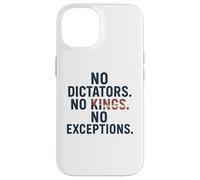 Pas de dictateurs, Pas de Rois - Défendez la démocratie Coque pour iPhone 14