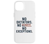 Pas de dictateurs, Pas de Rois - Défendez la démocratie Coque pour iPhone 14 Plus