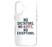 Pas de dictateurs, Pas de Rois - Défendez la démocratie Coque pour iPhone 17