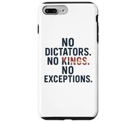 Pas de dictateurs, Pas de Rois - Défendez la démocratie Coque pour iPhone 7 Plus/8 Plus