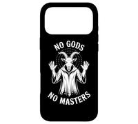 Pas de Dieux, Pas de maîtres, chèvre Occulte, Baphomet, Anarchie Coque pour iPhone 17 Pro Max
