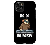 Pas De DJ, Pas De Fête Musique Techno DJ Sloth Rave Coque pour iPhone 11 Pro