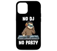Pas De DJ, Pas De Fête Musique Techno DJ Sloth Rave Coque pour iPhone 12/12 Pro