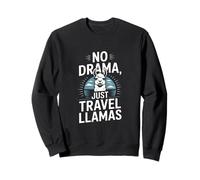Pas de Drame, Juste des Lamas rétro Sweatshirt