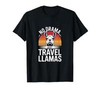 Pas de Drame, Juste des Lamas rétro T-Shirt