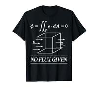 Pas de Flux donné Math Formule Calcul Physique Géométrie Mathématiques T-Shirt Graphique avec Valeur