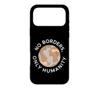 Pas de frontières, Seulement l'humanité, la Paix et l'immigration Coque pour iPhone 17 Pro Max