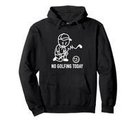 Pas de golf aujourd'hui Un golf amusant pour un golfeur, homme, papa, garçon, grand-père Sweat à Capuche