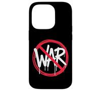Pas de Guerre, Anti-Stop War Coque pour iPhone 14 Pro