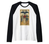 Pas de Guerre mais de uerre Floral Social Equality Activist Tarot Manche Raglan