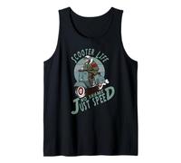 Pas de honte, Juste Un Style de Trottinette rétro Débardeur