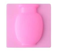 Pas de jardinière murale de piste | suspendu en silicone souple | Pot d'aspiration monté réutilisable sans outils pour et fleurs d'intérieur | Affichage floral de de vet