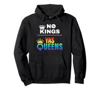 Pas de Kings Yas Queens Rainbow Pride Sweat à Capuche