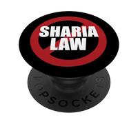 Pas de Loi de la charia - Loi Anti-charia PopSockets PopGrip Adhésif