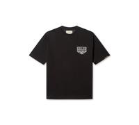 Pas De Monaco T-Shirt 'IMPASSE' noir / blanc, Taille M