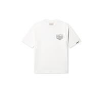 Pas De Monaco T-Shirt 'IMPASSE' noir / blanc, Taille M