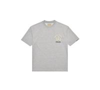 Pas De Monaco T-Shirt 'Reverie' bleu / jaune clair / gris / olive, Taille XL