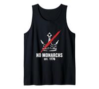 Pas DE MONARQUES EST. 1776 Indépendance, rébellion, liberté Débardeur